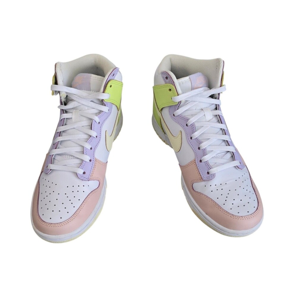 Nike Dunk High Shoes Womens Size 7.5 Cashmere Lemon Twist Athletic Sneakers